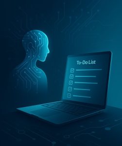 Illustration of AI enhancing personal productivity
