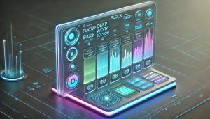 Workspace showing AI tools and apps